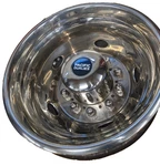 Pacific Dualies 19.5" 10 Lug Chrome Dually Wheel Simulator Rear Inner. Fixed Price $140.00.