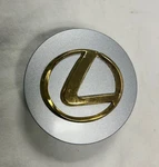 42603-24250 Oem Lexus Gold Center Cap Gs Sc LS430 Rx Es Is Hs Any 2.5" Diameter. Fixed Price $30.00.