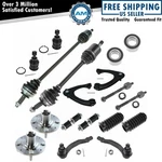 14 Piece Kit Axle Arm Tie Rod Ball Joint Link Hub For 96-00 Honda Civic. Fixed Price $369.85.