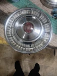 Vintage 1956 Buick Roadmaster Hubcap Wheel Cover Center Antique Classic. Fixed Price $150.00.