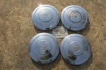 1933-34 Studebaker Dictator Commander President Artillery Wheel Hubcaps Set Of. Fixed Price $349.95.