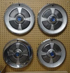 Set Of 4 1965 Ford Galaxie Fairlane 500 15" Wheel Covers Hubcaps C5AZ1130C. Fixed Price $79.95.