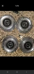 1968 Buick Skylawk Hubcaps Set Of 4- Original Gm Wheel Covers. Fixed Price $200.00.