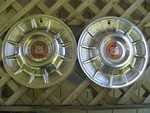 1957-57 Cadillac Cady Eldorado Fleetwood Hubcaps Wheel Covers Vintage. Fixed Price $487.50.