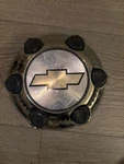 Chevrolet Wheel Center Hub Cap Chevy Plated #9598135 Painted #9598131. Fixed Price $19.99.