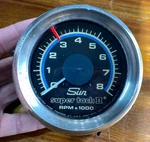 Vintage Sun Super Ii Rpm X 1000 Tachometer 0897-1253 Untested. Fixed Price $79.99.