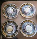 Chevrolet Motor Division Factory 14" Oem Wheel Hubcaps Set Of Very Good Cond. Fixed Price $95.00.