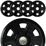 4 Black 2021 2022 Chevy Colorado Wt 17" Wheel Skins Hub Caps Steel Rim Covers. Fixed Price $99.99.