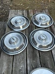 1968-71 Ford Torino Fairlane Falcon Original Set Used 14" Hub Caps. Fixed Price $39.99.