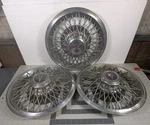 Pontiac 14" Wire Wheel Spoke Hubcaps Nice!. Fixed Price $29.87.