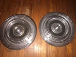 Lot Of 2 1958 Chrysler Saratoga Windsor New Yorker 14 Inch Hubcaps Wheel Covers. Fixed Price $39.99.