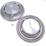 Oldsmobile F-85 & Cutlass 1969-70 14" Wheel Hub Cap Silver Genuine Set Of 2. Fixed Price $49.31.