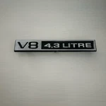 One Monza Spyder V8 4.3 Liter Fender Emblem, Name Plate, Badge 1694475. Fixed Price $25.00.