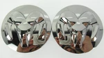 (2) Dodge Ram 1500 Charger Challenger 1LB72TRMAA Chrome Wheel Center Cap 1/2". Fixed Price $14.95.