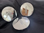 Set Of 3 1998 1999 01 2002 Lincoln Continental Alloy Wheel Chrome Center Caps. Fixed Price $75.00.
