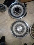 1987-94 Ford F250, F350 2WD Pickup Truck 16" Wheel Covers, Hubcaps, Set Of. Fixed Price $100.00.