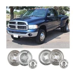 17" Polished Stainless Steel Dually Wheel Simulator Fit For 2003-2018 Dodge R.... Fixed Price $331.07.