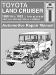 Haynes Owners Service/repair/shop Manual Toyota Land Cruiser 1968-1982. Fixed Price $19.99.