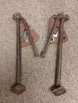 1932 Ford Dual Side Mount Spare Tire Carrier Original 1/2 Ton Pickup. Fixed Price $199.00.