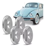 Set Of 4 Chromed Bus Bug Super Beetle Ghia Type 3. Fixed Price $93.95.