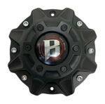 Ballistic 845 Morax LG1208-33 SGD0010 Matte Black Wheel Center Cap. Fixed Price $49.00.