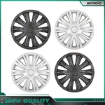 17" Silver Set Of 4 Snap On Full Wheel Covers Hub Caps Fit R17 Tire & Rim Pc. Fixed Price $46.04.
