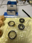 1965/1966 Nos Mustang Front Wheel Bearings & Races Outer Falcon C0DD. Fixed Price $49.00.