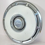 One 1975-1976 Chevrolet 15" Hubcap / Wheel Cover Landau Option # 3071 White. Fixed Price $49.99.