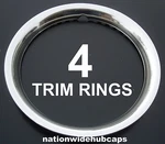 4 Chevy Camino 15" Steel Wheel Trim Rings Beauty Rims Glamour Bands. Fixed Price $69.99.