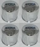 Deal Cragar 4.25" Dia Bore Wheel Rim Chrome Center Caps A-29271-1. Fixed Price $49.99.
