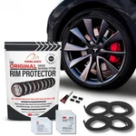 Black Protectors For Alloy Wheels By Rimblades Original - Fits 24",. Fixed Price $88.47.