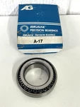 A17 Amgauge Nos Wheel Bearing Xref. Skf # BR17, Timken SET17. Fixed Price $8.95.