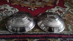 Pair 46 47 48 Lincoln Zephyr Continental Dog Dish Hub Caps Town Car Wheel Cover. Fixed Price $160.00.