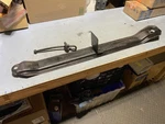 1967 - 1972 Ford Pickup Truck Spare Tire Carrier Bracket Holder Mount. Fixed Price $155.00.
