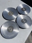 Set Of 4 Vintage Chrysler 15" Wheel Covers Hubcaps. Fixed Price $80.00.