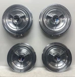 Set 1965 Ford Thunderbird T-bird Spinner Wheel Covers. Fixed Price $224.99.