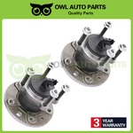 Pair For 2003-2011 Saab 9-3 Fwd Awd Aero Xwd 2.0T TURBO4 Rear Wheel Hub Bearing. Fixed Price $70.96.