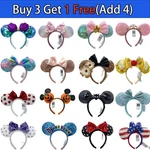 Disney-park's Sequin Minnie Mouse Ears Headbands Mickey Stock. Fixed Price $15.65.