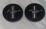 Ford Mustang Center 2 Set Machined Hubcaps Cover XR33-1A096-HA Oem. Fixed Price $39.99.