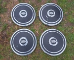 Set Of 1972-1976 Ford Gran Torino Ranchero Blackout Hubcaps 10.5" 1973 1974. Fixed Price $109.00.