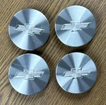 5/8" Chevrolet Camaro Brushed Center Cap #23115613 Set. Fixed Price $39.99.
