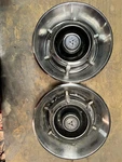 1967 Dodge Charger Passenger 14 " Wheel Covers Hubcaps 309 - Set Of 2. Fixed Price $100.00.