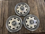1967 Dodge Charger Dart 14" Hubcap Set Of 3 Oem. Fixed Price $59.00.
