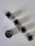 Oem Wheel Locks 17802466 Chrome M14X1.5 W/ Key Chevy Gmc Cadillac. Fixed Price $34.99.