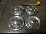 1969-72 Chevrolet Motor Division Tall Derby Hubcaps SET-4 Chevelle Nova Camaro. Fixed Price $136.80.