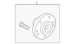 Genuine Hyundai Hub 51750-1P000. Fixed Price $167.42.