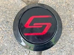 Sacchi Wheels Custom Center Cap Black Finish Red Logo 62661670F-1. Fixed Price $18.50.