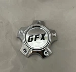 Gfx G-fx Wheels Chrome Center E066-5H-CAP / E066-5H-XG. Fixed Price $59.95.