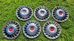Set Of 6 Ford Deluxe 14" Hubcaps Wheel Covers 1970-1973 Fairlane Torino Cougar. Fixed Price $99.00.