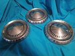 1960 1961 1962 1963 Ford Falcon 9.5 Wheel Center Dog Dish Hub Caps Set Of. Fixed Price $45.00.